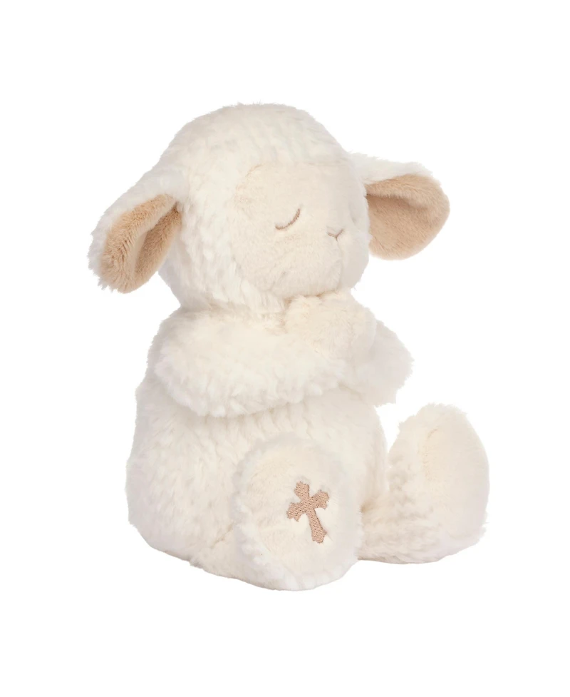 Lambs & Ivy Heaven Sent Praying Baptism Plush Lamb Stuffed Animal Toy - Mary