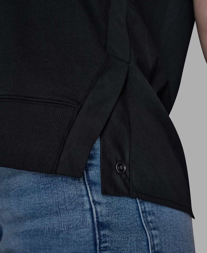 Karl Lagerfeld Paris Women's V-Neck Top