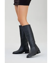 Prologue Shoes Svetlo Back Zip Knee High Boot (Women)