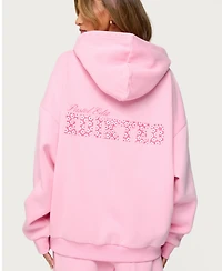 Edikted Women's Pastel Edit Oversized Hoodie