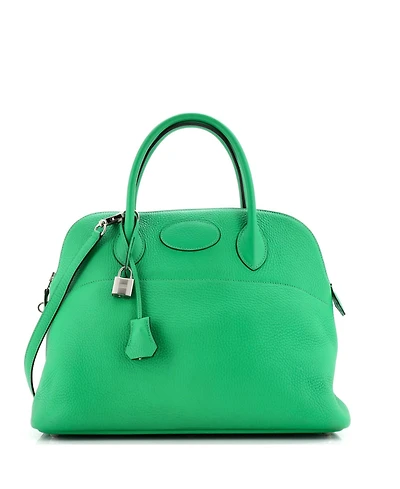 Pre-Owned Hermes 35 Bolide Bag Clemence
