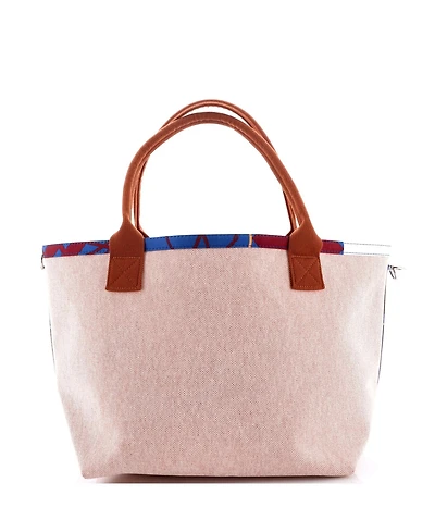 Pre-Owned Hermes Petit H So Tote Canvas