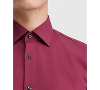 Hugo by Boss Men's Modern-Fit Solid Poplin Dress Shirt