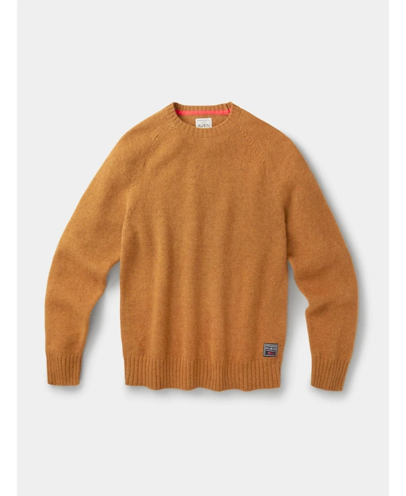 Aubin Men's Prestwick Shetland Crew Neck Sweater