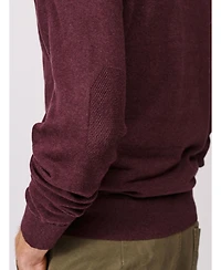 Aubin Men's Bonby Zip Neck Sweater