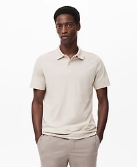 Mango Men's Slim-Fit Thermolite Polo Shirt