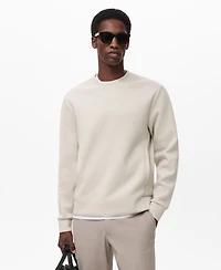 Mango Men's Regular-Fit Thermolite Pocket Sweatshirt