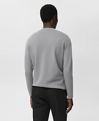 Mango Men's Medium-Knit Regular-Fit Sweater