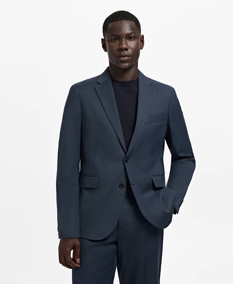 Mango Men's London Regular-Fit Suit Blazer