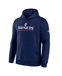 Fanatics Men's Navy New York Rangers Authentic Pro Primary Hoodie
