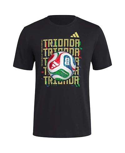 Adidas Men's Black 2026 Fifa World Cup Trionda Match Ball T-Shirt