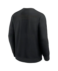 Fanatics Men's Black Philadelphia Flyers Authentic Pro Road Tri-Blend Sweatshirt