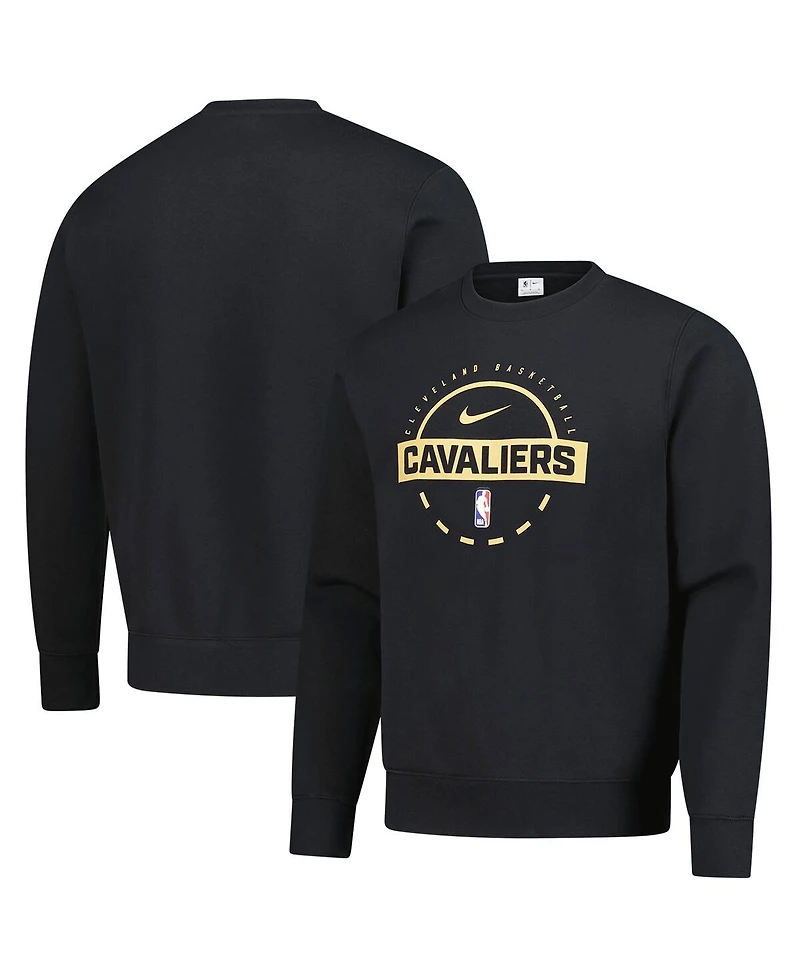 Nike Men's Black Cleveland Cavaliers 2025/26 Authentic Practice Club Sweatshirt