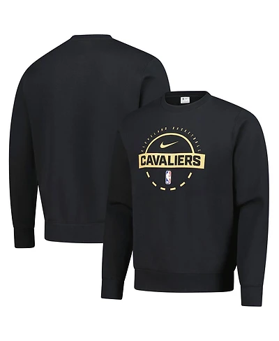 Nike Men's Black Cleveland Cavaliers 2025/26 Authentic Practice Club Sweatshirt