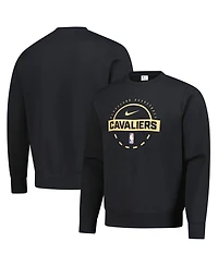 Nike Men's Black Cleveland Cavaliers 2025/26 Authentic Practice Club Sweatshirt