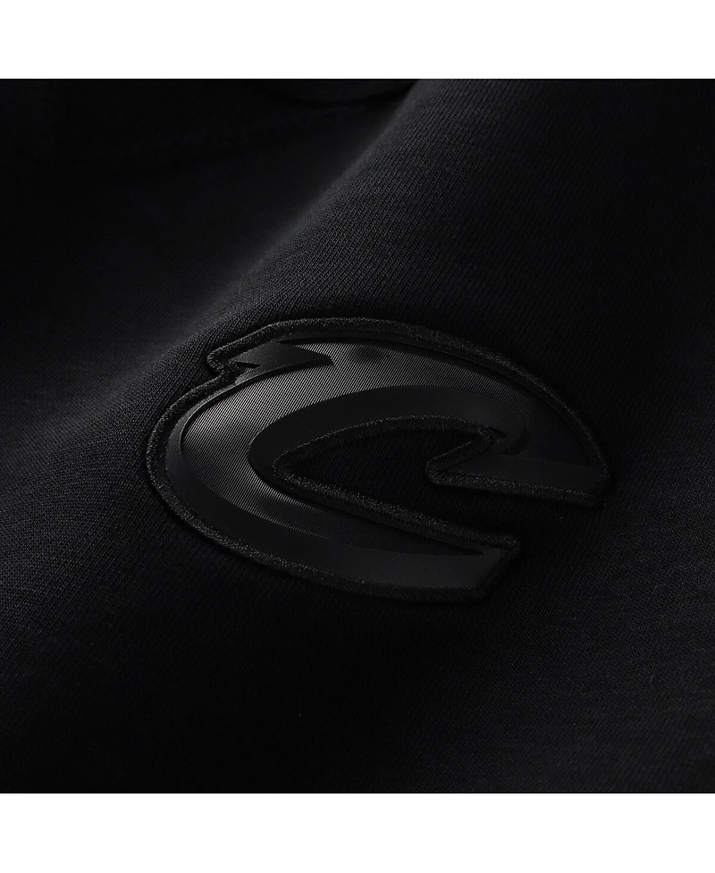 Nike Men's Black Cleveland Cavaliers Authentic Standard Issue Travel Dri-fit Sweatshirt