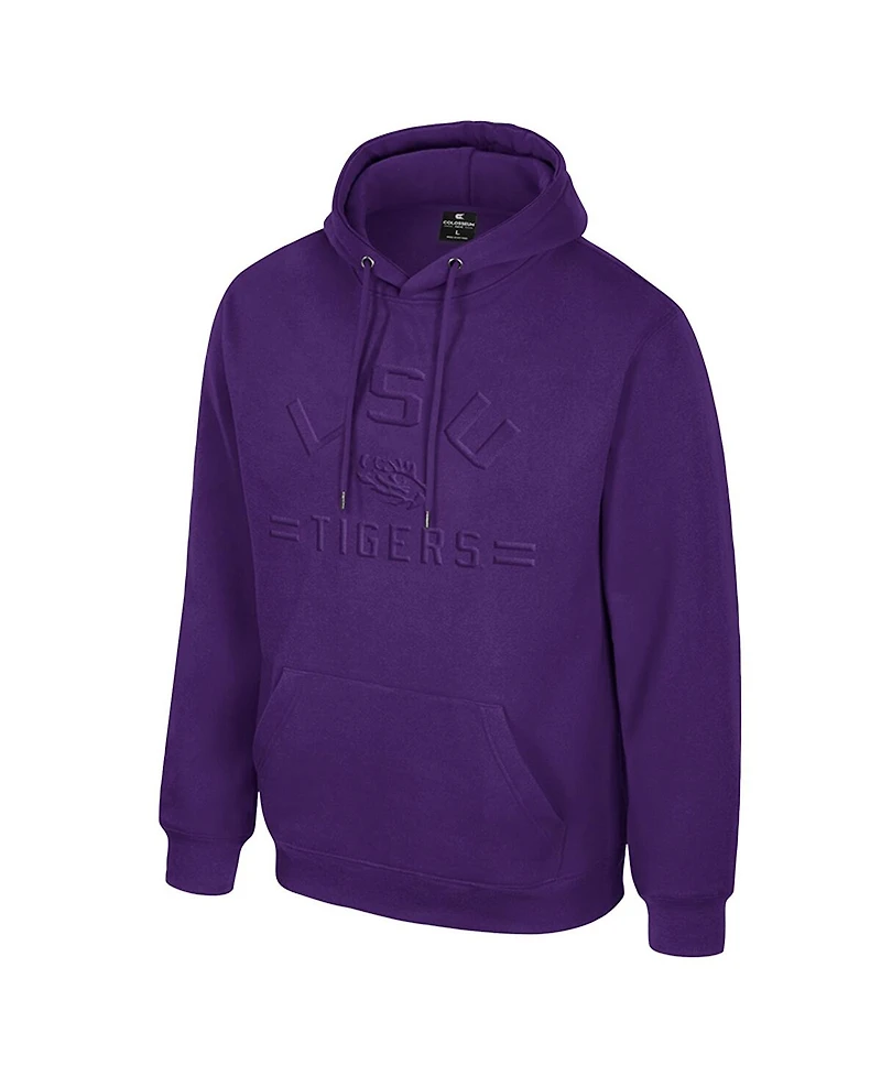 Colosseum Men's Purple Lsu Tigers New Member Hoodie