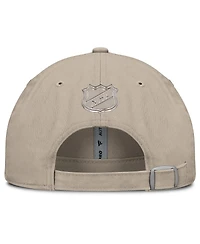 Fanatics Men's Tan Edmonton Oilers Authentic Pro Road Adjustable Hat