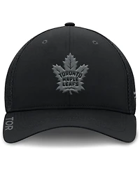 Fanatics Men's Black Toronto Maple Leafs Authentic Pro Road Flex Hat