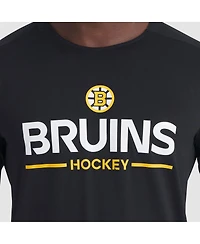 Fanatics Men's Black Boston Bruins Authentic Pro Rink Tech Long Sleeve T-Shirt