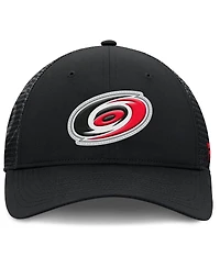 Fanatics Men's Black Carolina Hurricanes Authentic Pro Home Ice Trucker Adjustable Hat