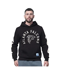 Starter Men's Black Atlanta Falcons Handoff Fleece Hoodie Sweatshirt