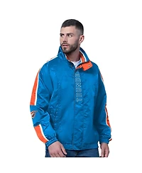 Starter Men's Blue Oklahoma City Thunder Freestyle Lightweight Full-Zip Jacket
