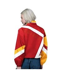 Starter Women's Red/Gold Kansas City Chiefs 1st Quarter Full-Zip Windbreaker