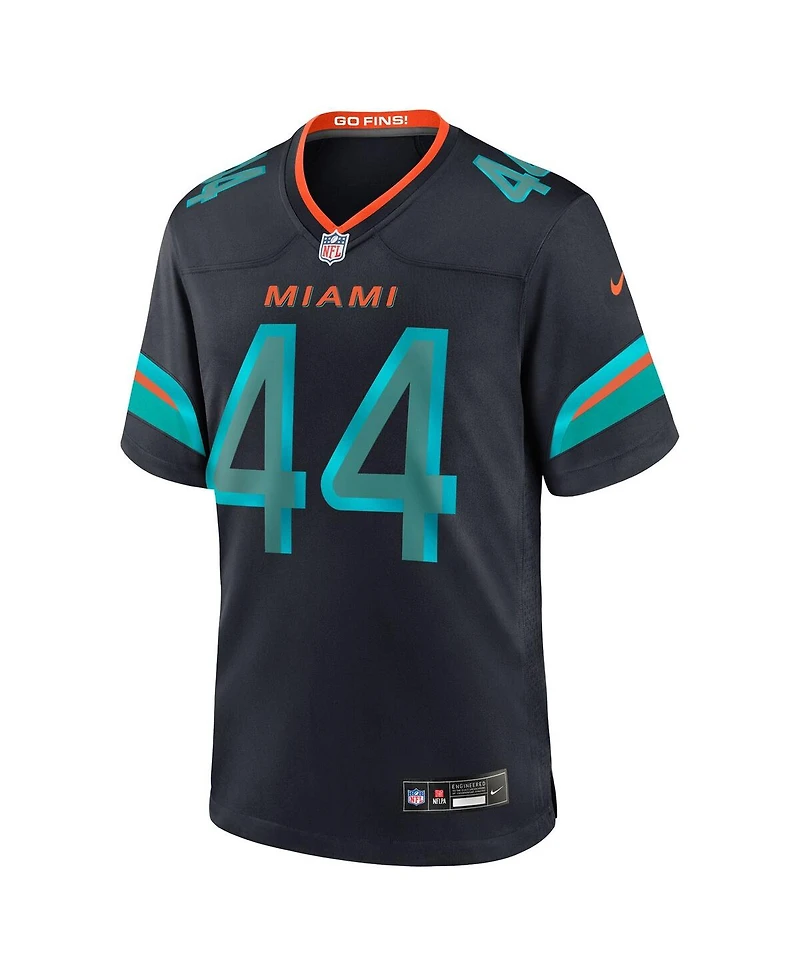 Nike Men's Chop Robinson Pitch Blue Miami Dolphins 2025 Rivalries Collection Game Jersey