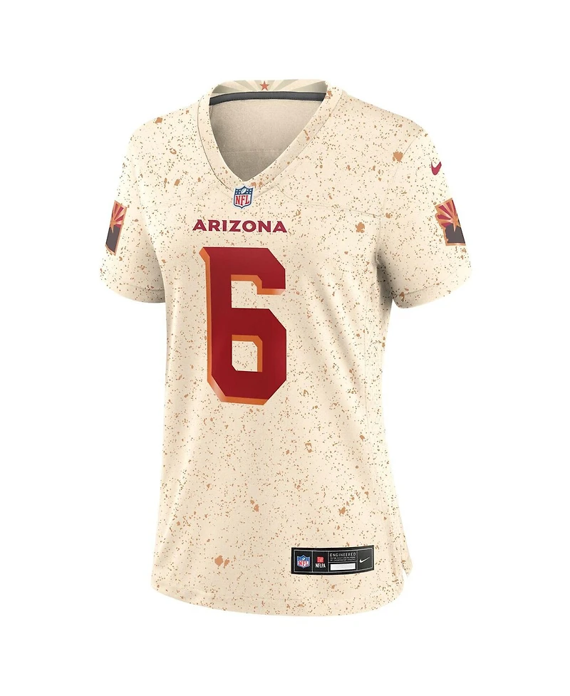 Nike Women's James Conner Natural Arizona Cardinals 2025 Rivalries Collection Game Jersey