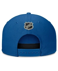 Fanatics Men's Blue St. Louis Blues Authentic Pro Rink Team Code Snapback Hat