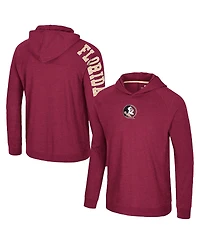 Colosseum Men's Garnet Florida State Seminoles Back Business Long Sleeve Raglan T-Shirt