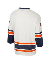 Colosseum Men's Cream Auburn Tigers Puck Proud Fashion Hockey Jersey
