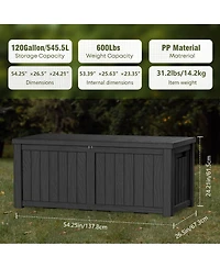 Decksplore 120 Gallon deck box