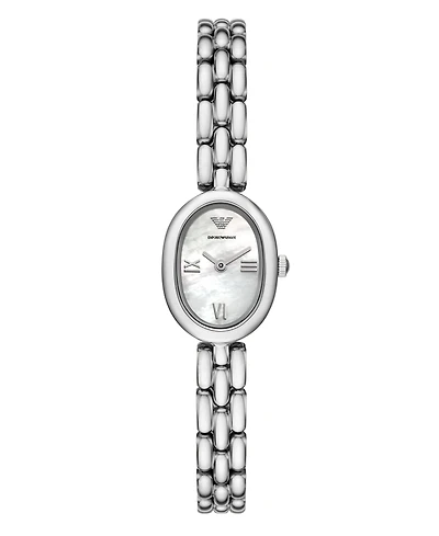 Emporio Armani Women's Two-Hand Stainless Steel Watch, 24mm