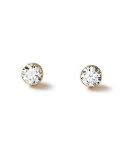 Ana Luisa Gold Stud Earrings Invisible Set Studs Medium