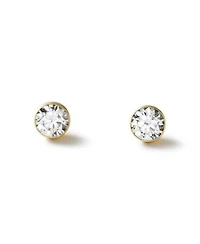 Ana Luisa Gold Stud Earrings Invisible Set Studs Medium