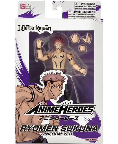 AnimeHeroes Jujutsu Kaisen Ryomen Sukuna Uniform Ver action figure
