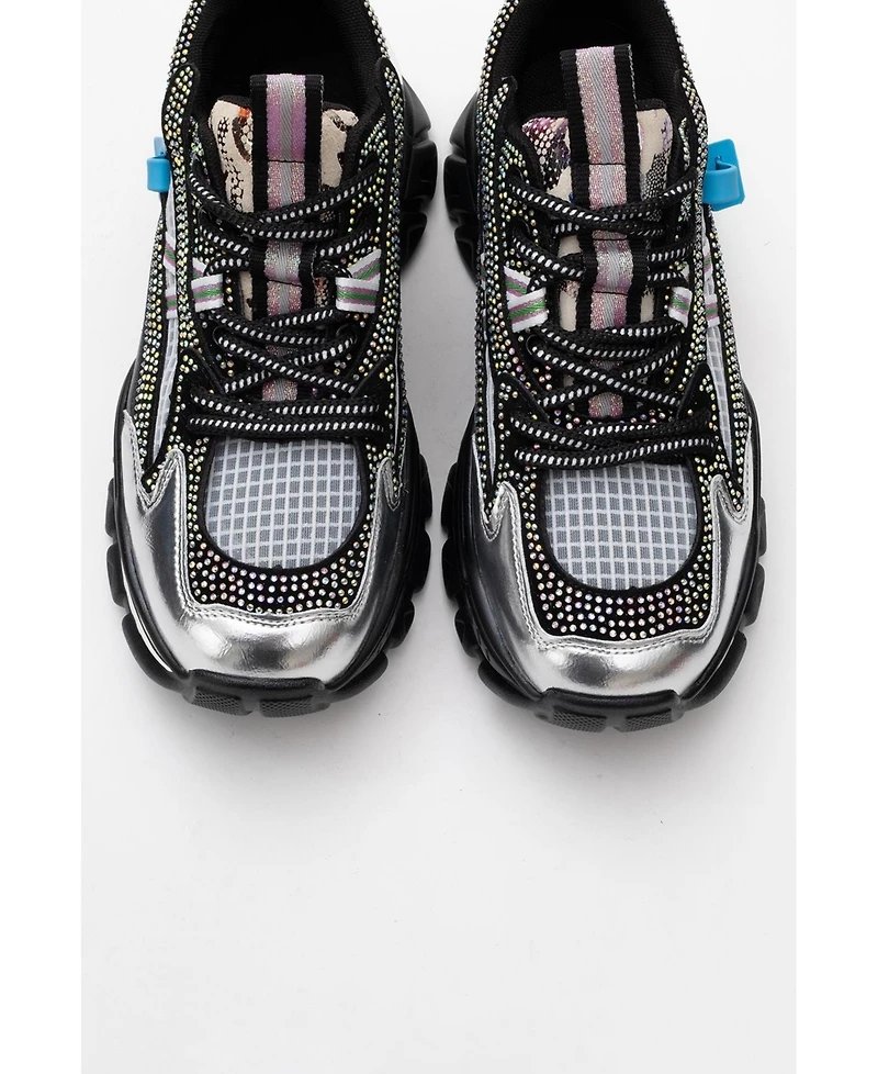 Prologue Shoes Noi Embellished Sneakers (Women)