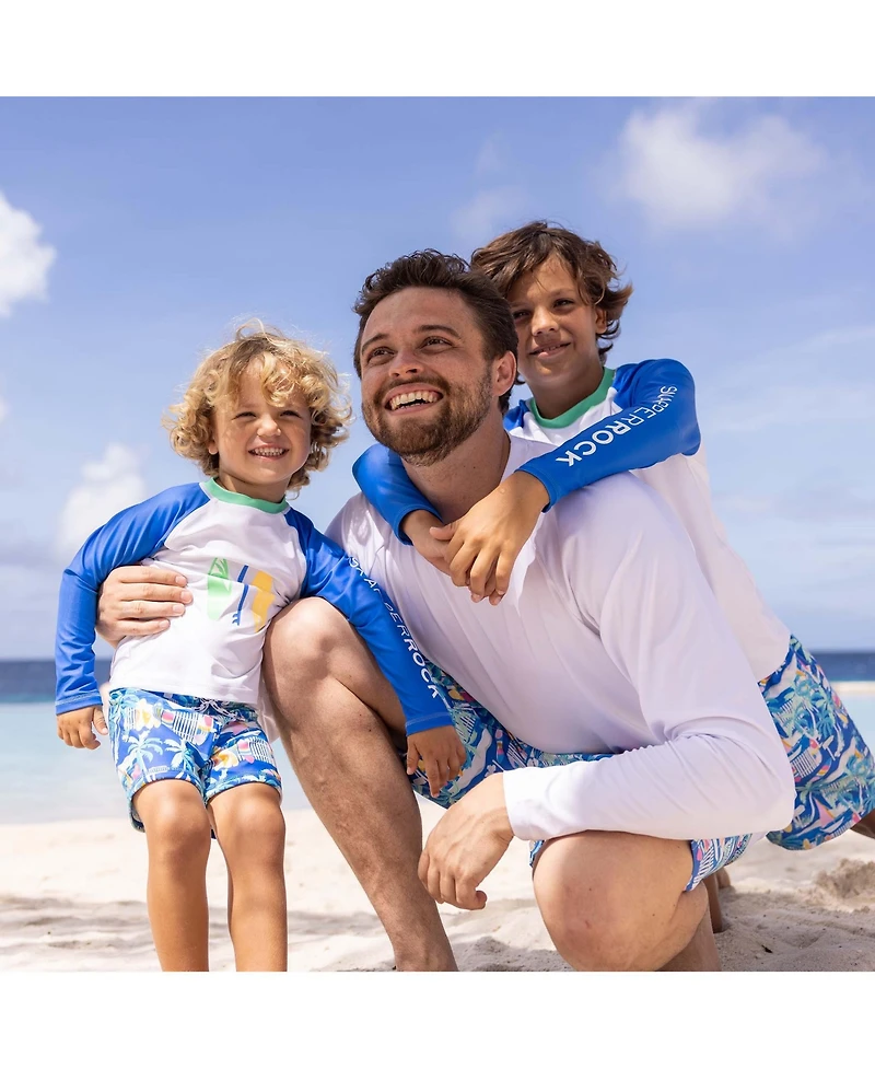 Snapper Rock Baby Boys Breakwater Beach Ls Set