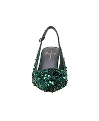 COSMO2 | Stiletto Heel Sequined Slingback Pump