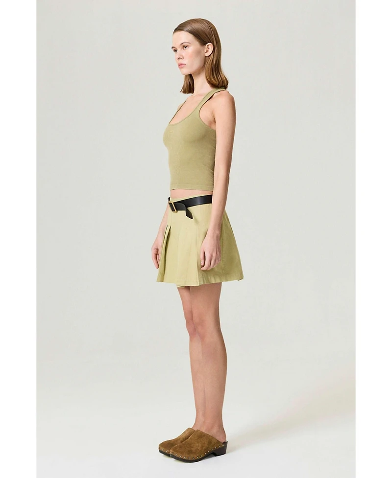 Nocturne Women's Pleated Mini Skirt