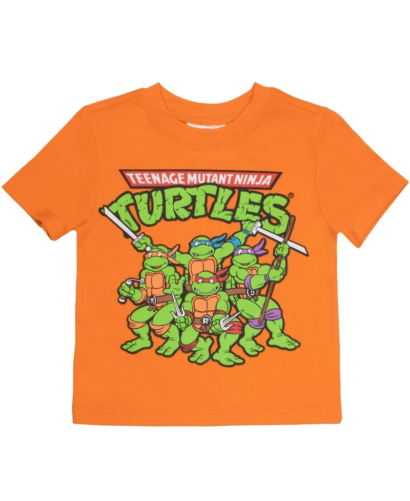 Teenage Mutant Ninja Turtles Boys 3 Piece T-Shirt, Shorts and Jogger Pants Set