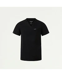 Jaanuu Women's Helia 3-Pocket Classic Notched V-Neck Scrub Top