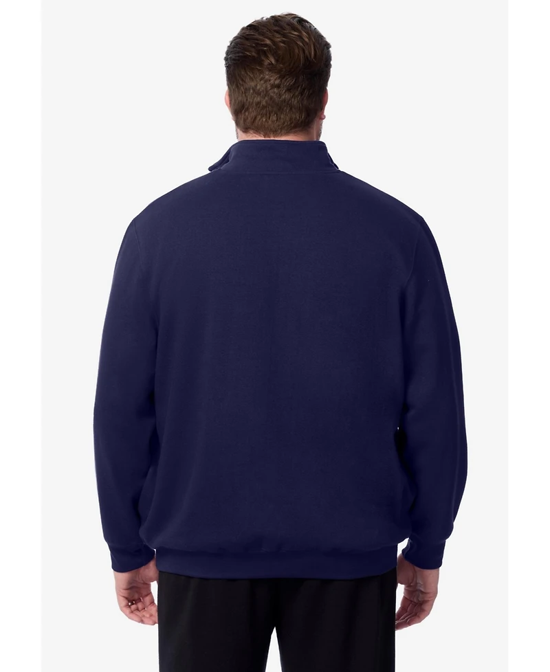 KingSize Big & Tall Fleece 1/4 Zip Sweatshirt