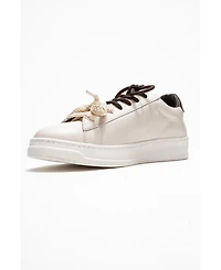 Forever & Always Shoes Warron Leather Sneakers (Women)