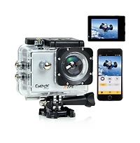 Gear Pro Sports Action 4K Camera Ultra Hd Wi-Fi Silver - Action Camera for Adventure and Travel