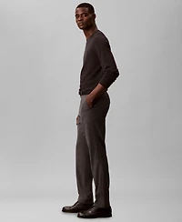 Calvin Klein Men's Slim-Fit Check Trouser Pants