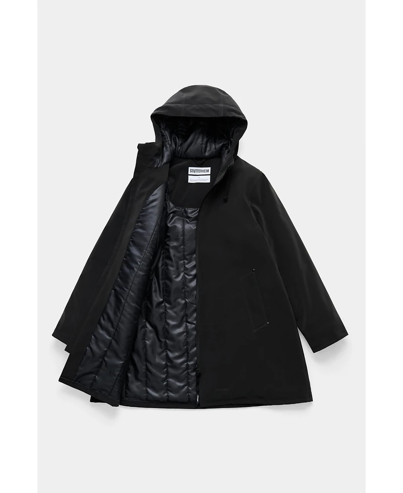 Stutterheim Women's Mosebacke Matte Winter Coat