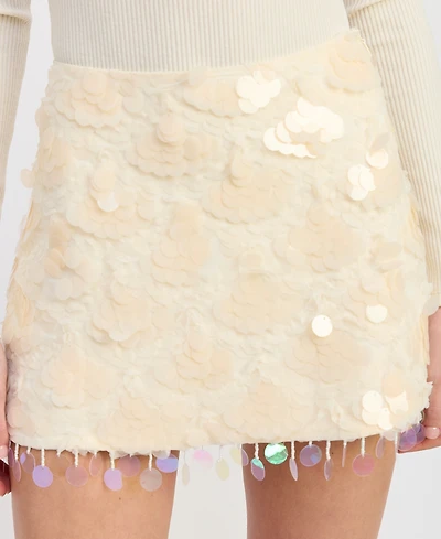 En Saison Women's Emryn Slim Mini Skirt